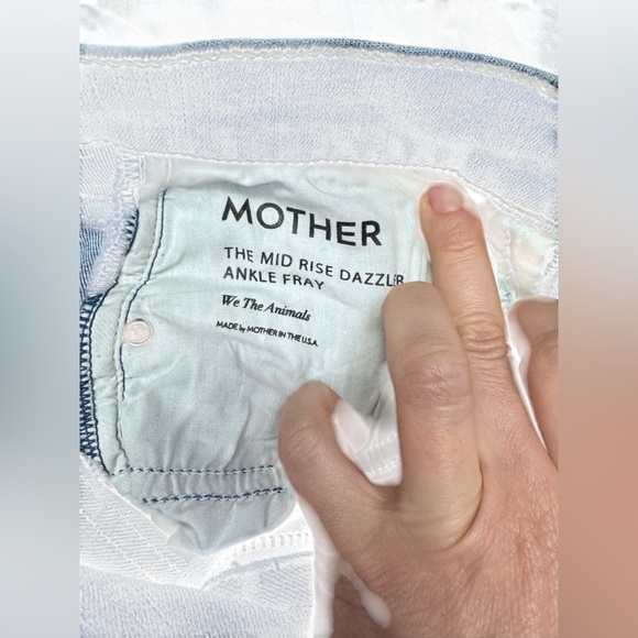MOTHER Classic Indigo Straight Leg Jeans - Picture 11 of 14